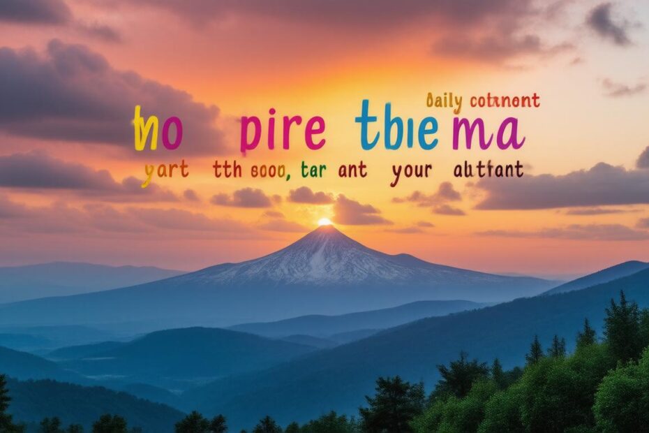 Ignite Your Spirit: Daily Affirmations for Unstoppable Motivation
