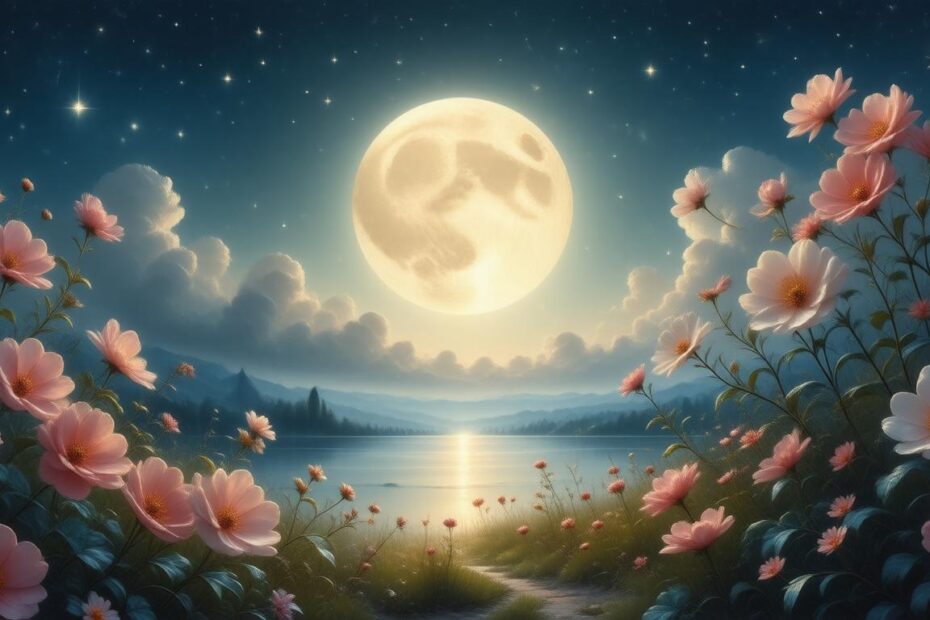 Unveiling the Flower Moon: Discover the Symbolism and Significance Behind This Captivating Lunar Phenomenon