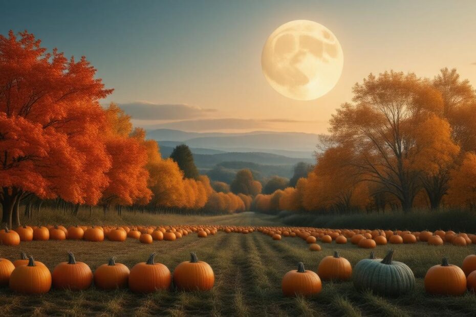 Embrace the Magic of the Harvest Moon: A Full Celebration of Autumn's Beauty and Bounty