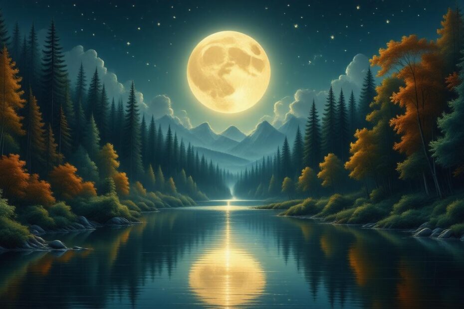 Unveiling the Spiritual Significance of the Beaver Moon: Embracing Change and Abundance