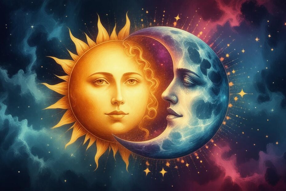 Discovering the Sacred Symbolism: The Meaning of the Sun and Moon Unalome