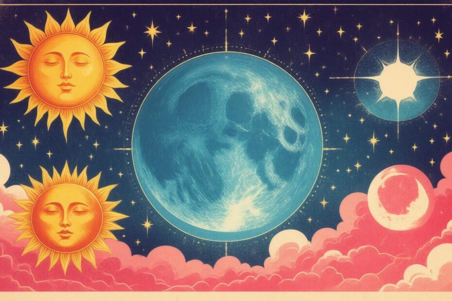 Unlocking Your Cosmic Blueprint: Understanding What Your Sun, Moon, and Rising Signs Reveal About You