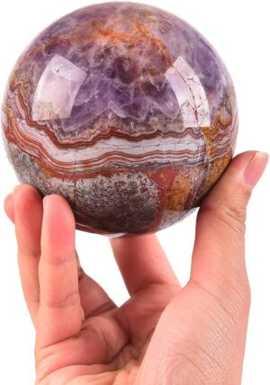 JIC Gem Large Amethyst Healing Crys...
