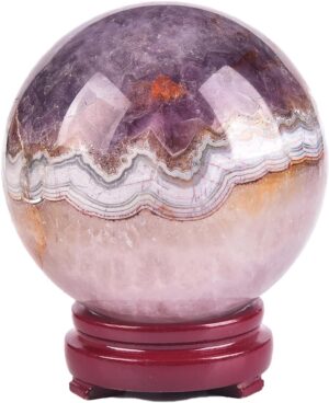 JIC Gem Large Amethyst Agate Crysta...