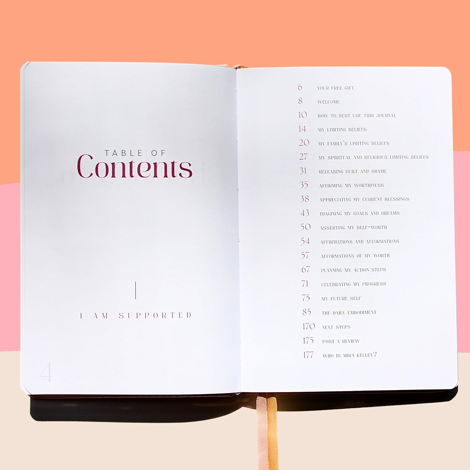 Manifestation Journal - Worthy of Abundance - Manifest Rich Life, Develop Millionaire Money Mindset - Daily Guided Gratitude Luxury Miracle Planner with Prompts for Women & Men Gift - Image 3