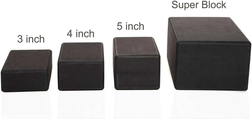 Everyday Yoga Premium Foam Block - Non-Slip High-Density Yoga Block for Balance, Stability & Stretching, EVA Foam Support, Multi Colors (Single Block) - Image 6