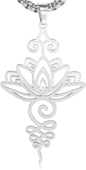 Dreamtimes Lotus Flower Pendant Nec...