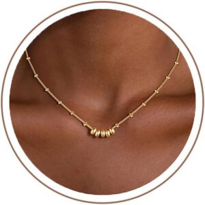 M MOOHAM Gold Necklace for Women No...