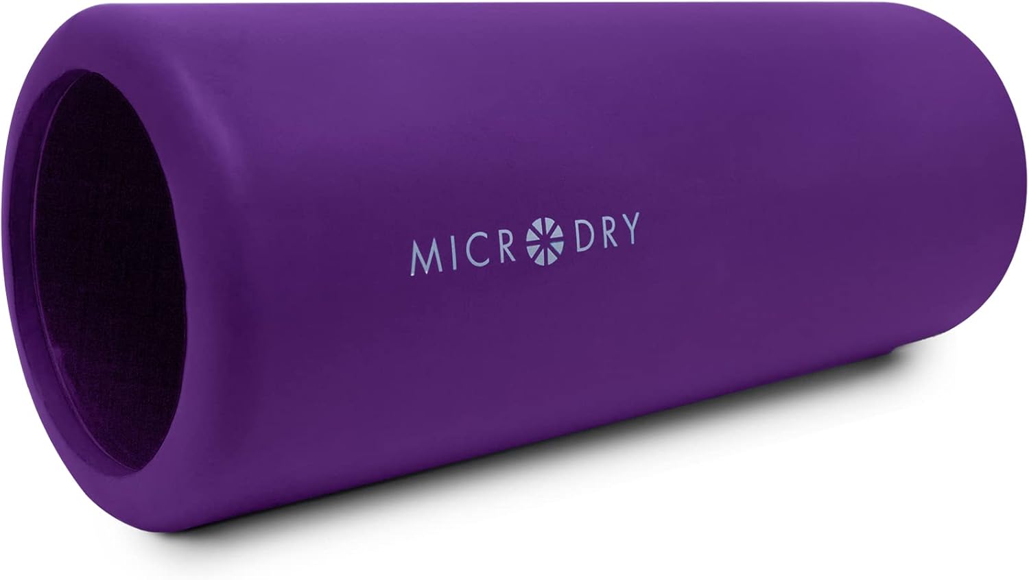 MICRODRY Deluxe Fitness Foam Back Roller for Muscle Relief, Roller for Yoga, Stretching, Deep Tissue Firm Massage & Trigger Point Release, Exercise Workout at Home or Gym, 13x5.3, Purple - Image 2