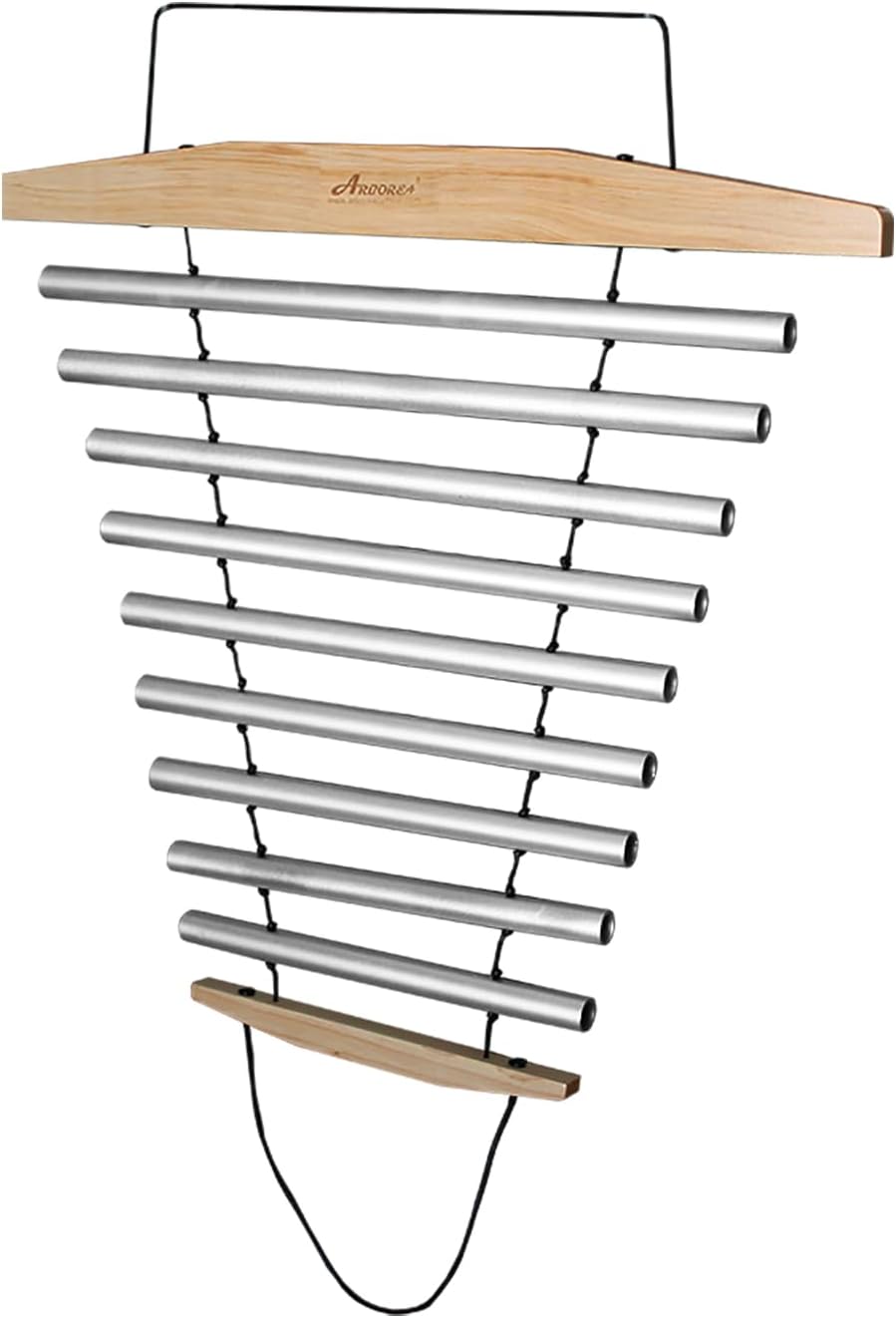 Handy Chime with Mallet for Relaxing Sound Bath Meditation Yoga Class Energy Refresh 9 Tone Swing Chime Sound Healing Instrument - Image 4