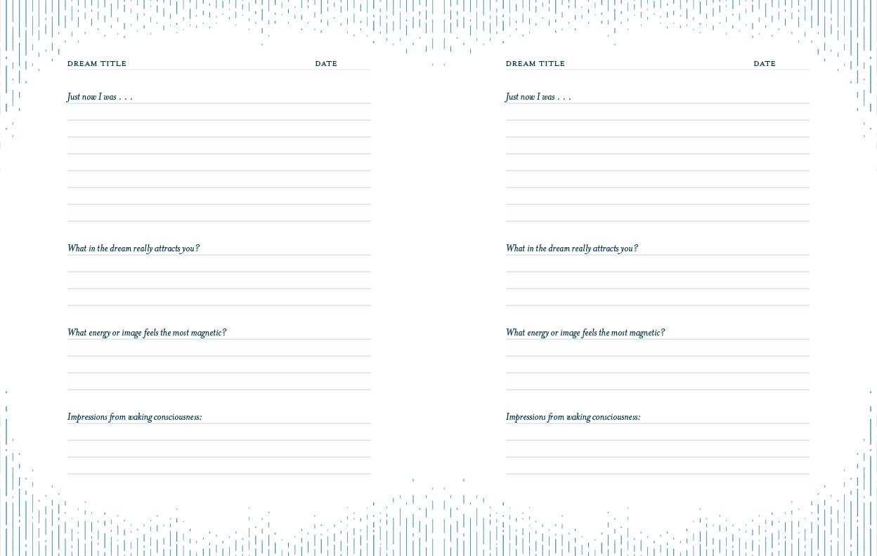 Little Hidden Doors: A Guided Journal for Deep Dreamers - A Dream Journal - Image 6
