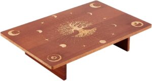 PH PandaHall Wooden Meditation Alta...
