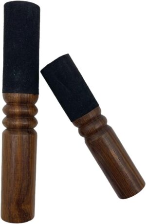 Tibetan Singing Bowl Mallet Suede W...