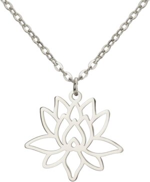 UNIFT Lotus Necklace for Women Stai...