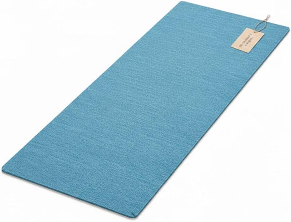 LFH Home Handmade Cotton Yoga Mat Cotton Rug picnic mat For Exercise, Workout, Fitness - Perfect Heavy Quality Eco Friendly Natural Cotton Woven Reversible Yoga Mats for Men & Women - 72x26 Inch.