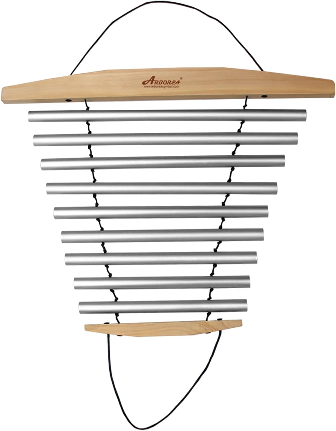 Handy Chime with Mallet for Relaxing Sound Bath Meditation Yoga Class Energy Refresh 9 Tone Swing Chime Sound Healing Instrument - Image 2