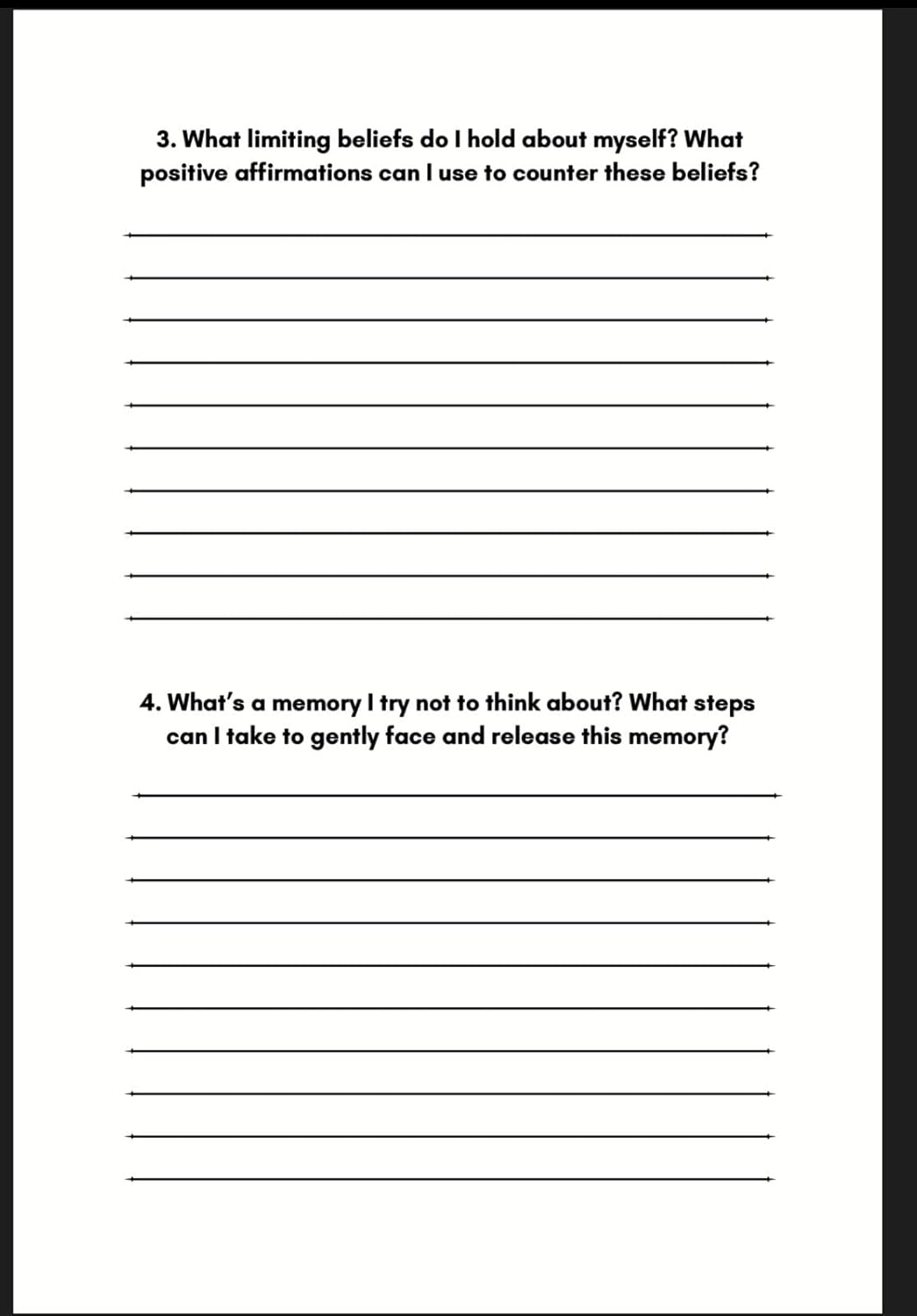 Carl Jung–Based Shadow Work Journal and Workbook for Deep Healing: Guided Prompts for Emotional Healing, Trauma Recovery, and Mindful Living - Image 7