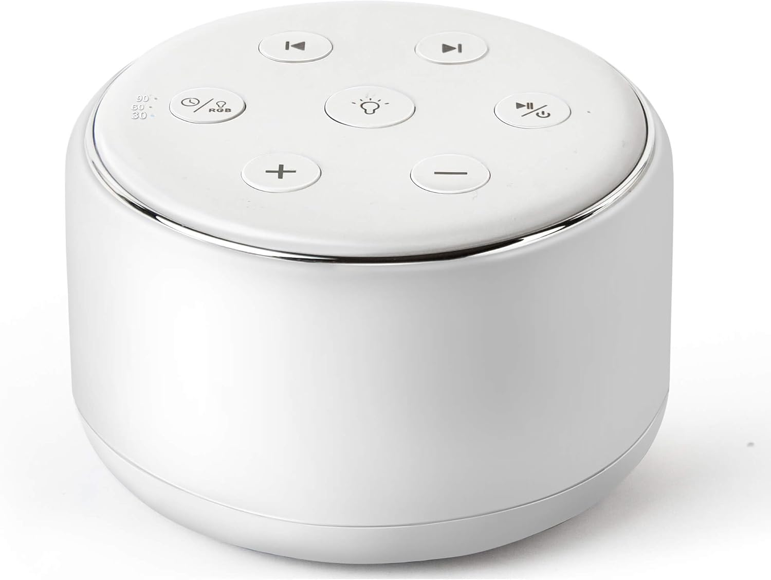 FamiSym White Noise Sound Machine Baby for Sleeping with Night Light – 34 Soothing Sounds, Rechargeable White Noise Machine for Kids Adults, Portable Lullaby Sleep Machine Baby Soother Home Travel - Image 9