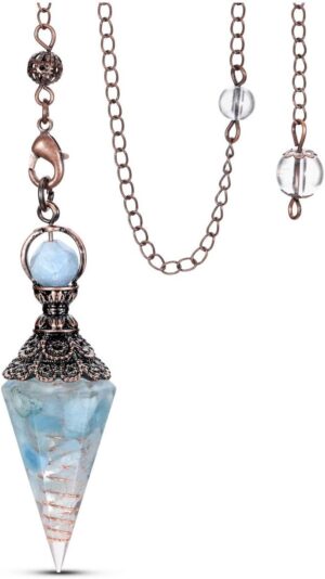 Jovivi Healing Crystal Pendulums fo...
