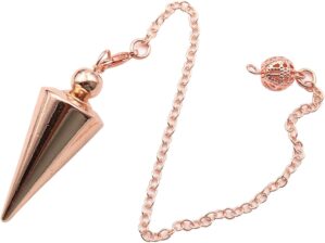 Copper Metal Spiritual Point Pendul...