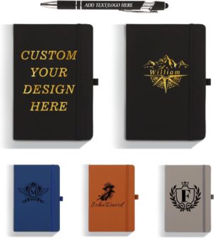 Personalized A5 Notebook Set with P...