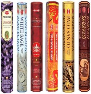 Hem Incense Sticks – 6 Fragrances...