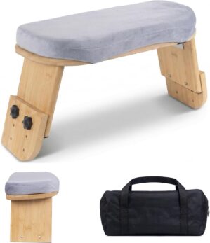 Adjustable Meditation Bench with Cu...