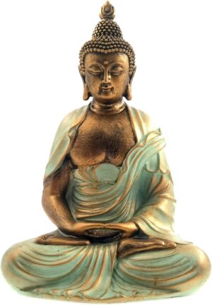 7.5″ Gold Buddha Statue for H...