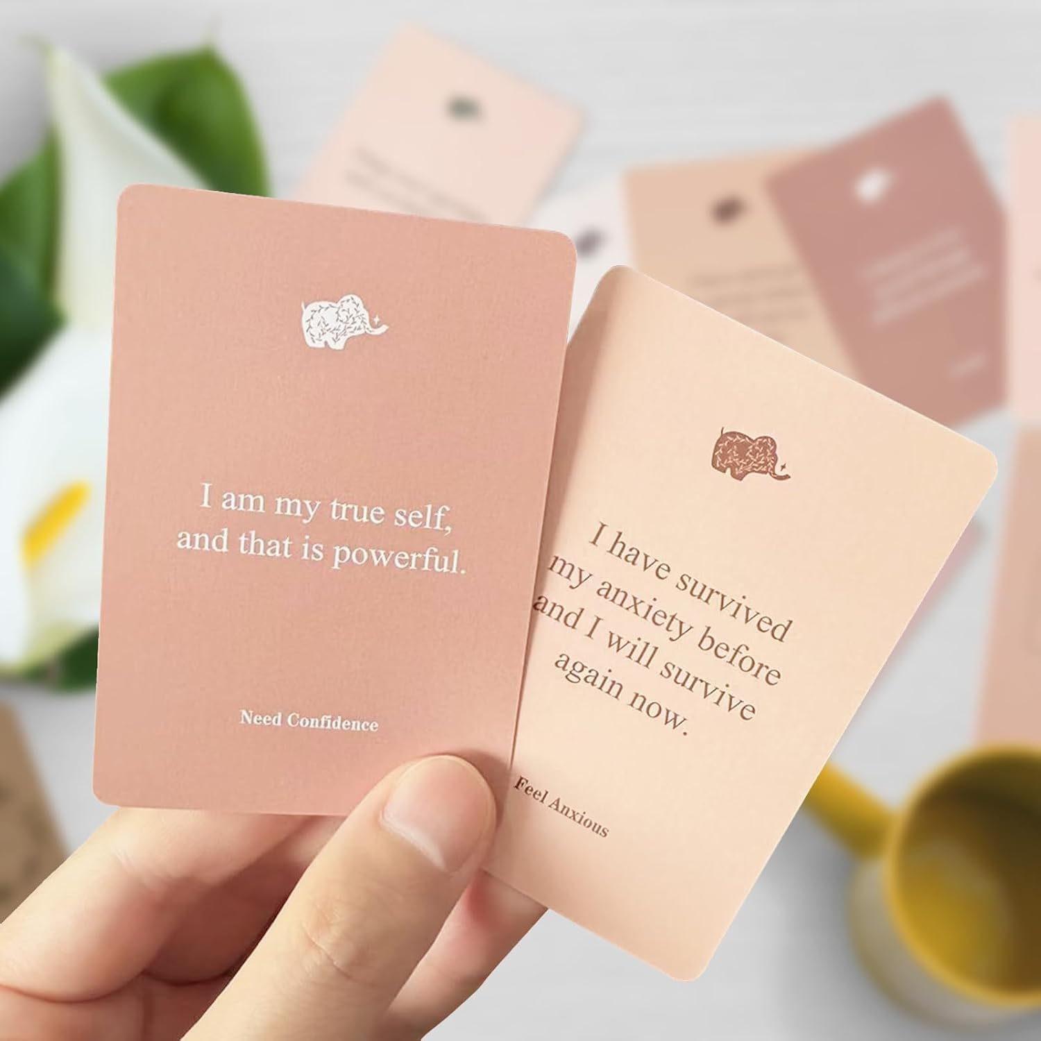 Affirmation Cards for Women, 120 Positive Affirmation Cards (6 Themes), Daily Affirmations for Inspiration, Mindfulness & Self Care, Uplifting Gift for Women - Image 9