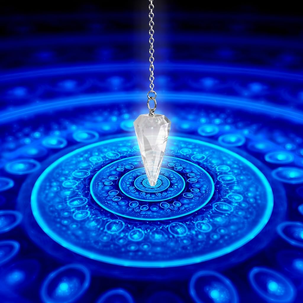 Polar Jade Pendulum Made of Natural Gemstone Crystals for Dowsing Divination Chakra Reiki. Pointed with Chain and Jewelry Pouch - Image 8