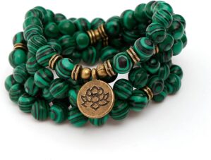 Mala Bead Strand Bracelet, 108 Budd...