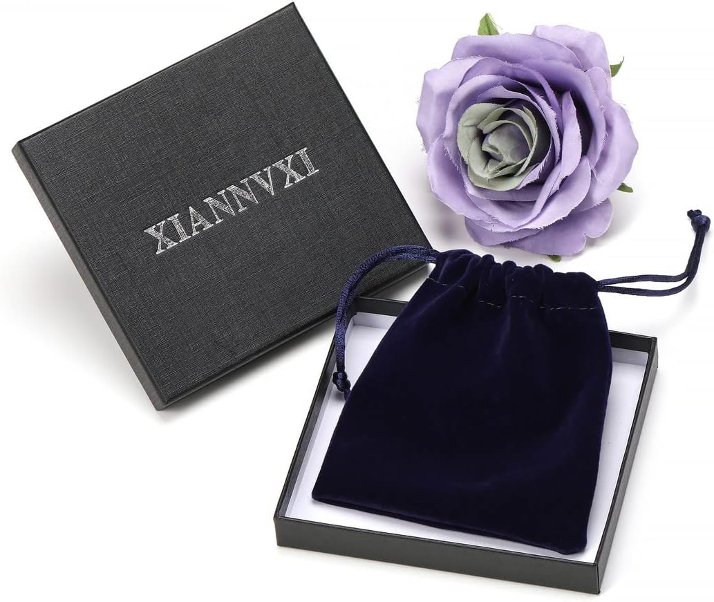 XIANNVXI Healing Crystal Necklace for Men Jewelry Gift | Adjustable Black Rope Natural Gemstone Pendant - Image 7