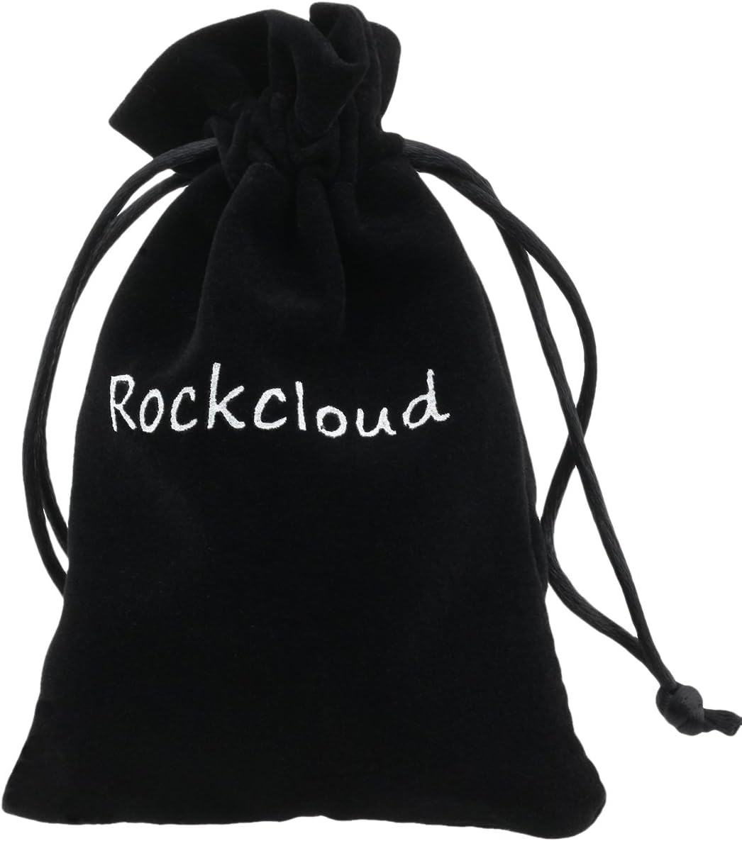 rockcloud Black Obsidian Rune Stones Tumbled Engraved Lettering Crystal Set for Wicca Crystals Healing Chakra Reiki - Image 5