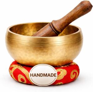 Premium Tibetan Singing Bowl Set &#...