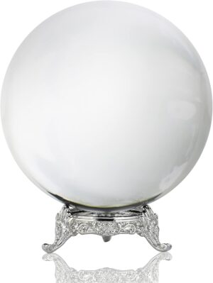 QFkris 100mm/3.9inch Clear Crystal ...