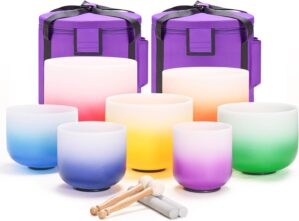 CVNC 432HZ 6-12 Inch Set of 7 Cryst...