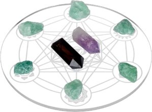 FINGERINSPIRE Crystal Grid Board 10...