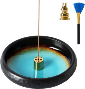 6 Inch Incense Holder with Ash Catc...