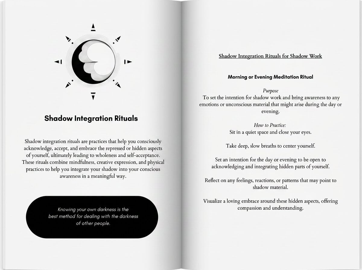 Carl Jung–Based Shadow Work Journal and Workbook for Deep Healing: Guided Prompts for Emotional Healing, Trauma Recovery, and Mindful Living - Image 4