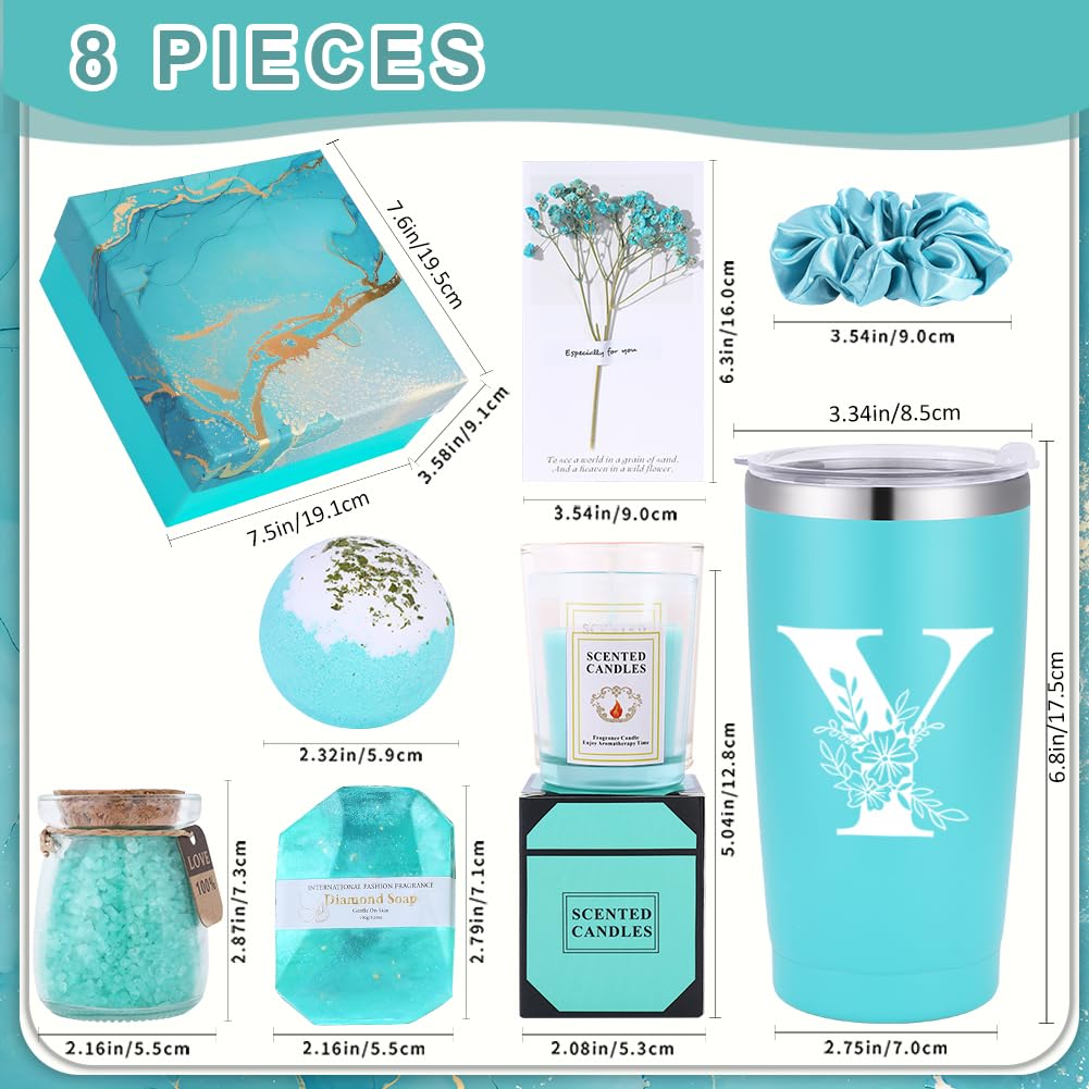 Personalized Women Spa Bath Basket Body Works Set House Warming Hostess Bachelorette Engaged Gifts New Home Pretty Aesthetic Special Spiritual Inspirational Meaningful Unique Initial Present - Image 8