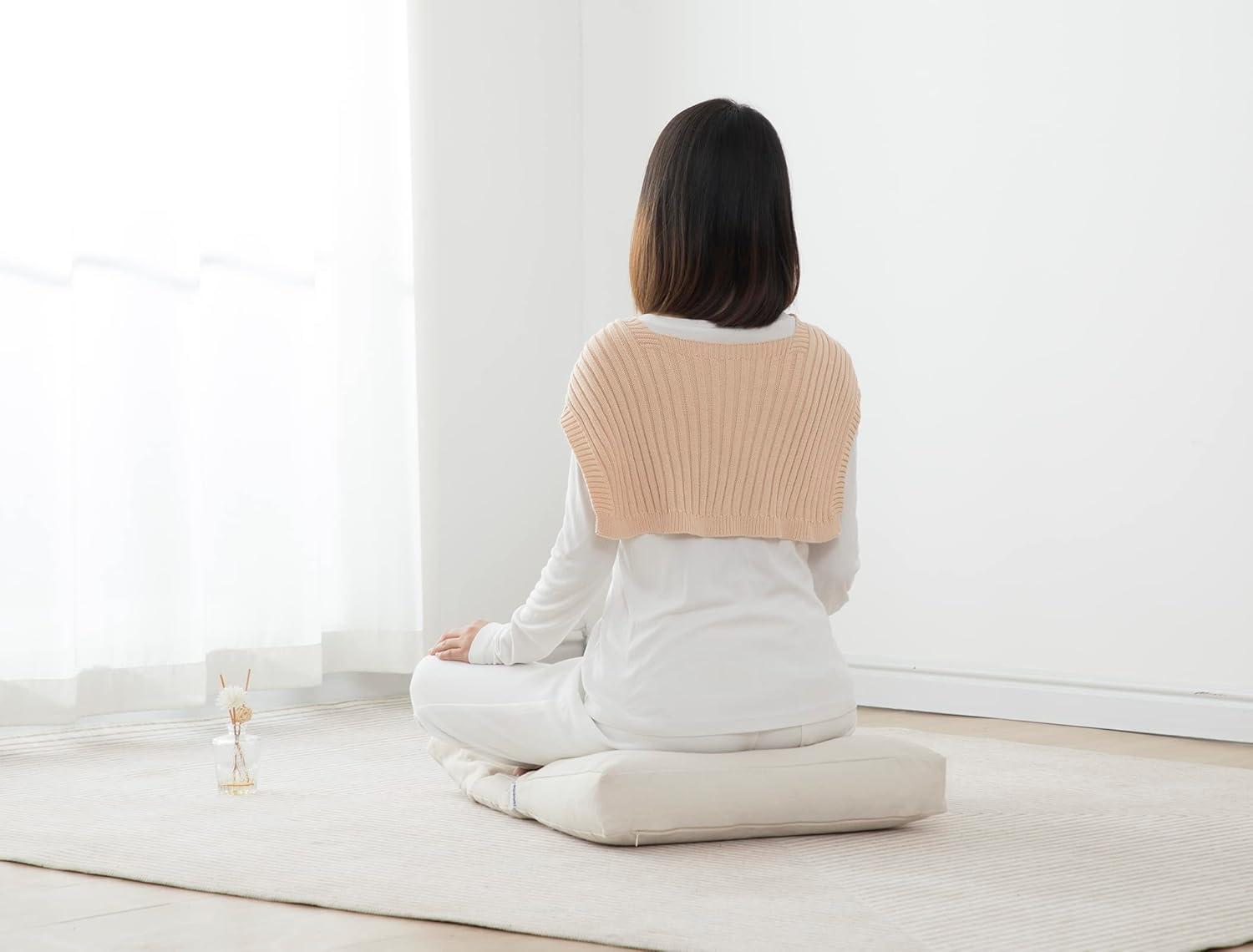 Meditation Cushion,Meditation Pillow and Zabuton 2-in-1 Portable Design(50 * 70CM). - Image 6