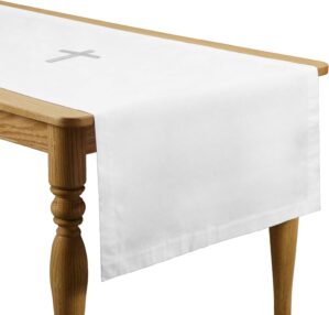 White Altar Cloth Communion Table C...