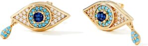 Cicy Bell Womens Evil Eye 18k Gold ...