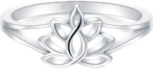 BORUO 925 Sterling Silver Ring, Lot...
