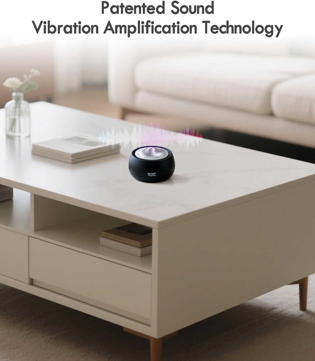 Portable Electronic Tibetan Singing Bowl, 8 Healing Frequencies (369-963Hz), Auto/Manual Mode, Vibration & Timer - USB-C Rechargeable Meditation Device for Yoga, Relaxation, Reiki, Best Gift Choice - Image 6