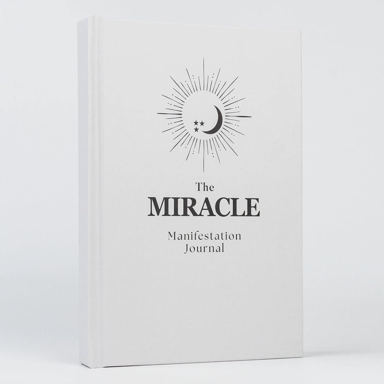 Manifestation Journal : The Miracle Journal for Spiritual Growth, 5-Min Guided Daily Journal for Women & Men with Affirmations & Prompts, Undated & Minimalistic - Jessica Heslop