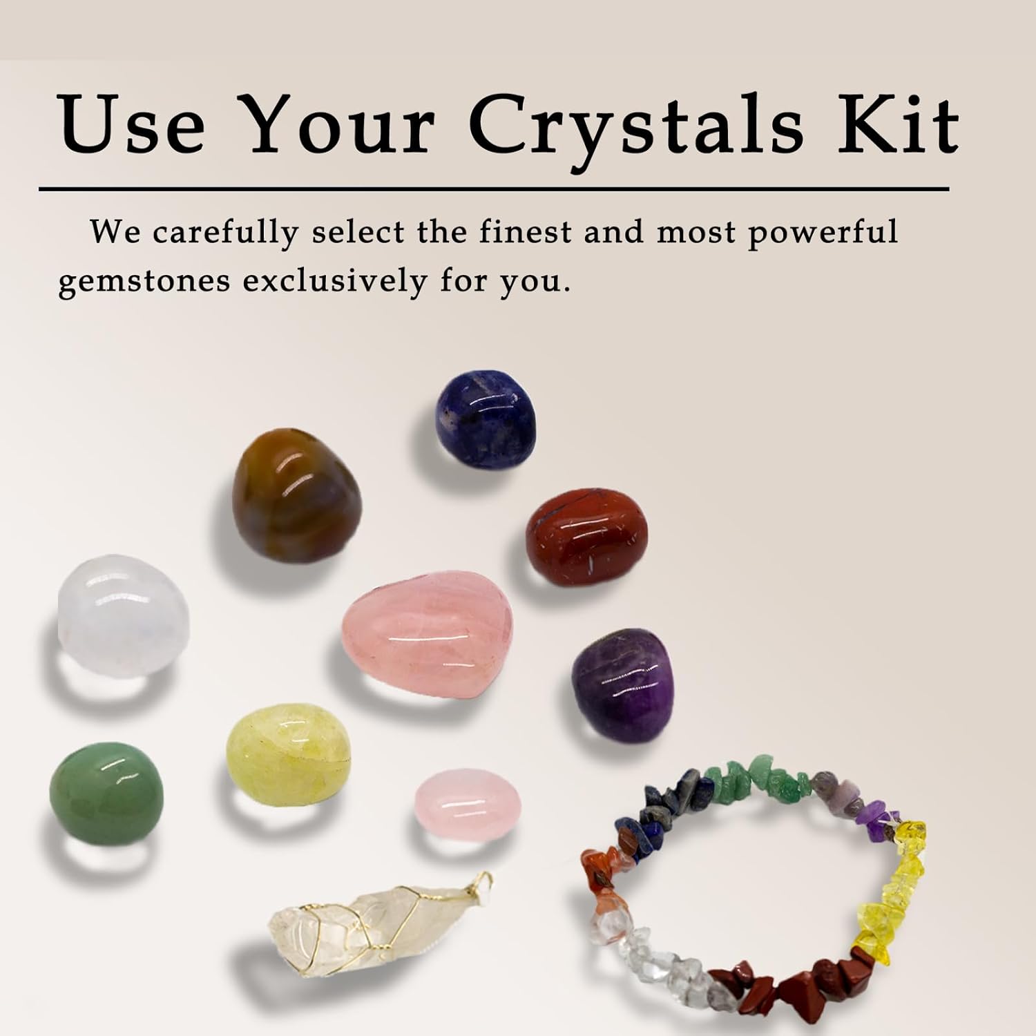 Crystals and Healing Stones, Healing Crystals, Chakra Stones,Crystals and Stones, Healing Crystals and Stones, Crystal Set, Crystal Gift Box - Image 7