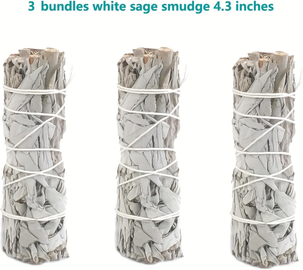 White Sage Smudging Kit Smudge Stick Gift Kit Smudging & Energy Cleansing Kit with Amethyst, White Sage, Palo Santo, Abalone Shell, Stand & Lavender ~ Sage Cedar Incense for Cleansing House - Image 7