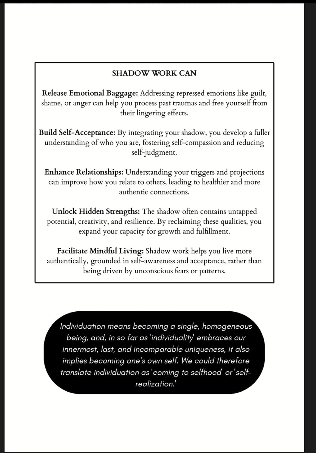 Carl Jung–Based Shadow Work Journal and Workbook for Deep Healing: Guided Prompts for Emotional Healing, Trauma Recovery, and Mindful Living - Image 6