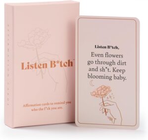 Listen B*tch Affirmation Cards | 50...